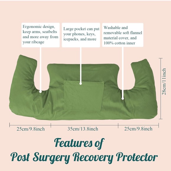 NWT Massectomy/ Breast Surgery Recovery Pillow Post Surgery for Patient Healing - Picture 3 of 8